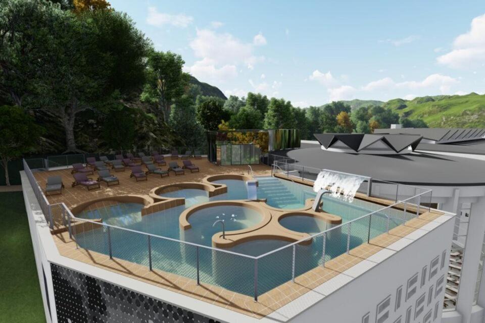 Appartement 2 Personnes Cures Ski Luchon Bagneres-de-Luchon Ngoại thất bức ảnh